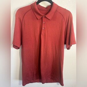 Lululemon Men’s Red Polo